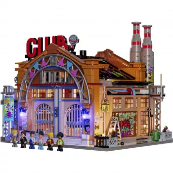 Statybinis žaislas „Muzikos namų fabrikas“ – LUMIBRICKS