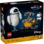 LEGO Disney Pixar 43279 WALL-E ir EVE statybinis konstruktorius, 811 detalių, 18+