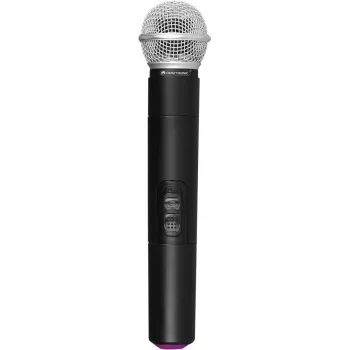 Belaidis rankinis mikrofonas Omnitronic UHF-E serijos 531,9 MHz