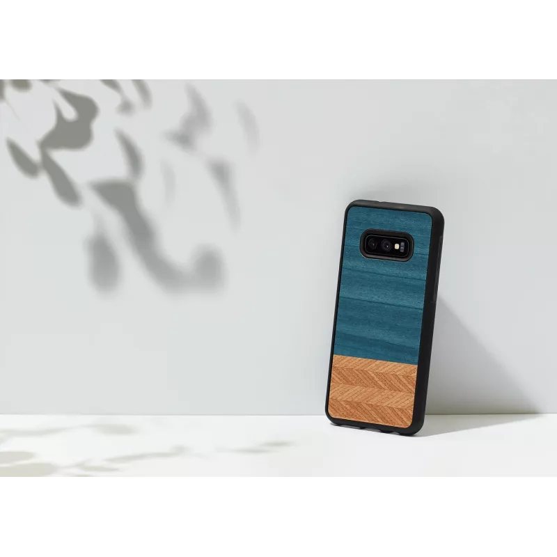 Apsauginis dėklas Samsung Galaxy S10e man and wood Denim Black