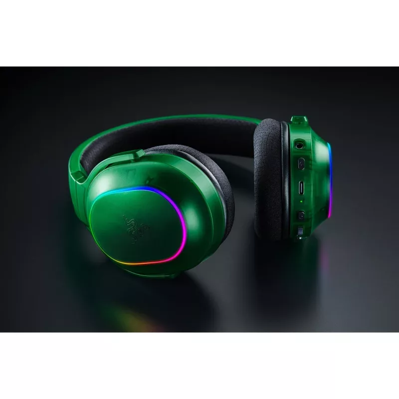 Razer Barracuda X Chroma Belaidės ausinės Žaidimų Ausinės Phantom Green