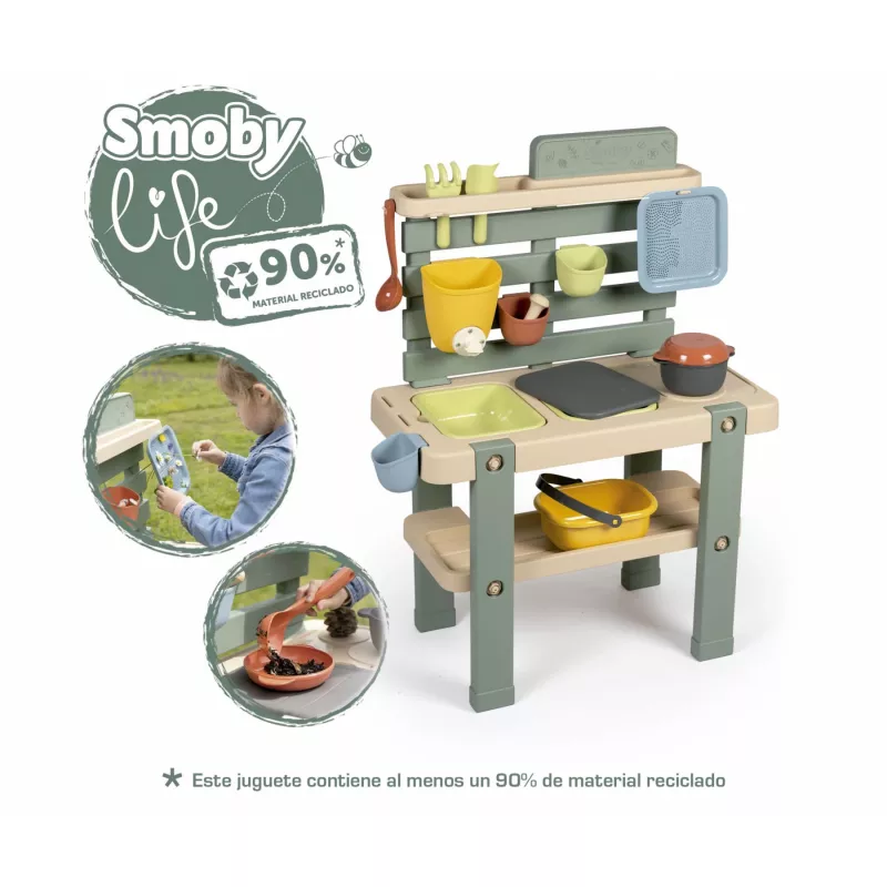 Smoby Life purvo virtuvėlė lauko žaidimams (7600840208)