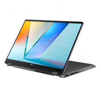 ASUS Vivobook 14 Flip TP3407SA-DS74T nešiojamas kompiuteris hibridas (2-in-1) 35,6 cm (14 colių) jutiklinis WUXGA 16 GB LPDDR5x-SDRAM 1 TB SSD Wi-Fi 7 (802.11be) Windows 11 Home pilka