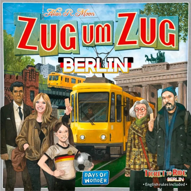 Zug um Zug: Berlynas, stalo žaidimas