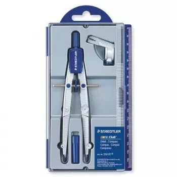 Skriestuvas lankinis Staedtler 550 01 mėlynas sidabrinis