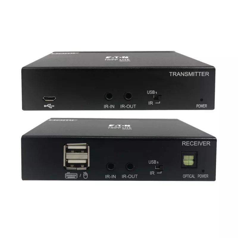Eaton Tripp Lite Series USB-C į HDMI per Cat6 prailginimo rinkinys su KVM palaikymu, 4K 60Hz, 4:4:4, siųstuvas/imtuvas, USB, PoC, HDCP 2.2, iki 70 m, TAA