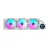 360 mm kompiuterinis radiatorius Darkflash DN-D360 WHITE — 360 mm aušinimo radiatorius PC skysčio aušinimui