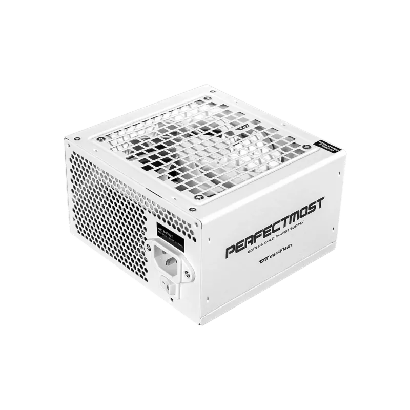 Maitinimo blokas DarkFlash PMT1050 White – ATX stalinio kompiuterio PSU, 1050 W, baltas