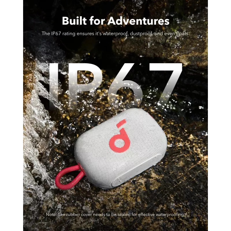Nešiojamas vakarėlių garsiakalbis Soundcore Select 4 Go Red