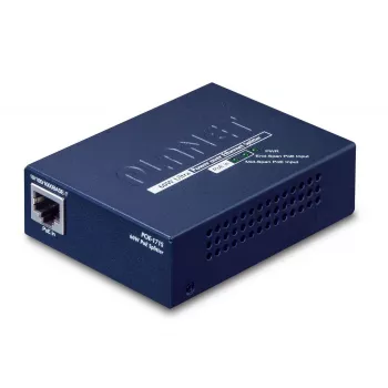 Planet POE-171S – Vieno prievado Ultra PoE skirstytuvas – 10/100/1000 – (12V/19V/24V) (POE-171S)