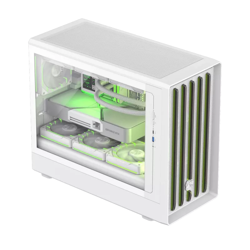 Gamemax CLAW 360 WH | M-ATX kompiuterio korpusas