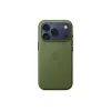 Dėklas Apple iPhone 17 Pro TechWoven su MagSafe Žalias