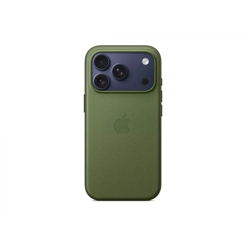 Dėklas Apple iPhone 17 Pro TechWoven su MagSafe Žalias
