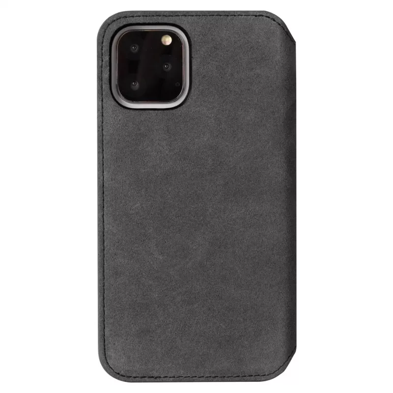 Krusell Broby PhoneWallet dėklas-piniginė, skirta iPhone 11 Pro Max, Stone spalvos