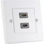 Sieninis lizdas 2 x HDMI ShiverPeaks 79500-2