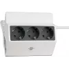 Brennenstuhl 1150070 ilginimo laidas 3 m, 3 kištukiniai lizdai, vidaus patalpoms, IP20, antracitinis/baltas, 16 A