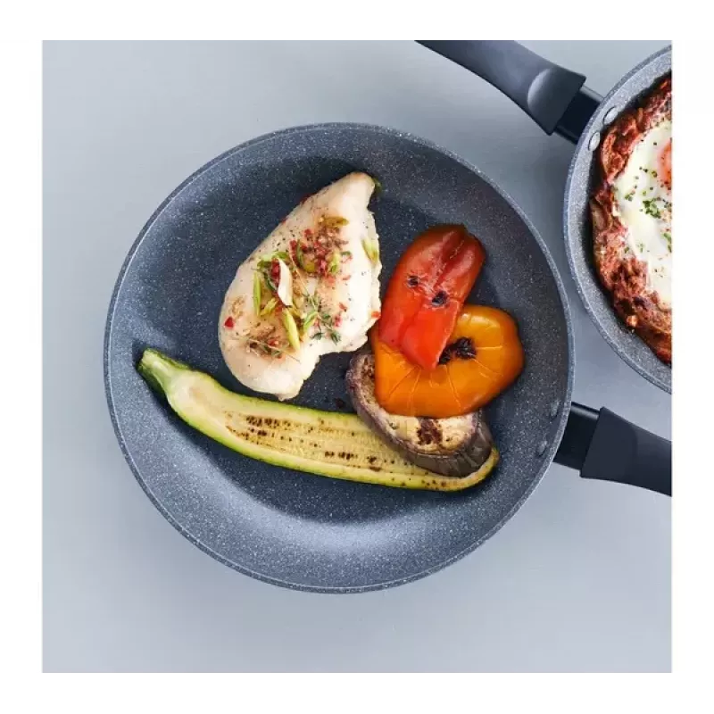 Keptuvių rinkinys 5 vnt. Russell Hobbs Metallic Marble RH02814EU7 – nelipni danga, įvairūs dydžiai
