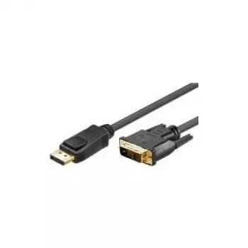 Goobay 2 m DP/DVI DisplayPort laidas, auksuoti kontakiai