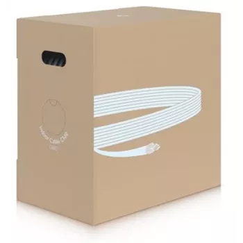 Tinklo kabelis UBIQUITI Cat6a U/UTP (UTP) Baltas 305 m — model UACC-Cable-C6A-CMR