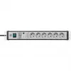 Prailginimo blokas Brennenstuhl 1156057696 3m 6 kištukinių lizdų 19 inch