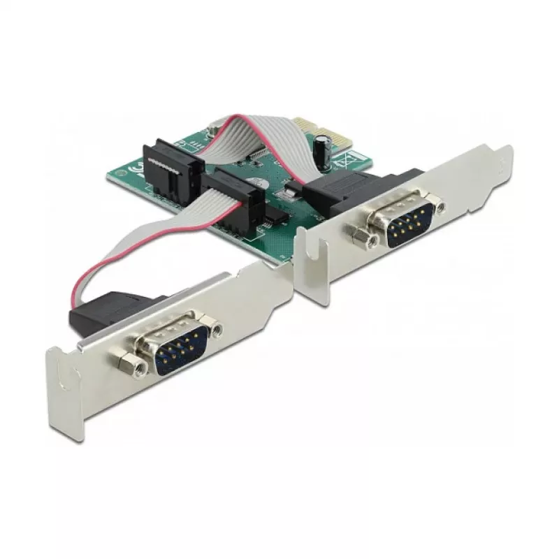 DeLOCK PCI Express x1 kortelė 2 x RS-232 nuosekliajam prievadui