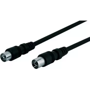 Wentronic Goobay anteninis jungiamasis kabelis, juodas, 20 m – IEC/Coax kištukas IEC/Koax lizdas (50913)