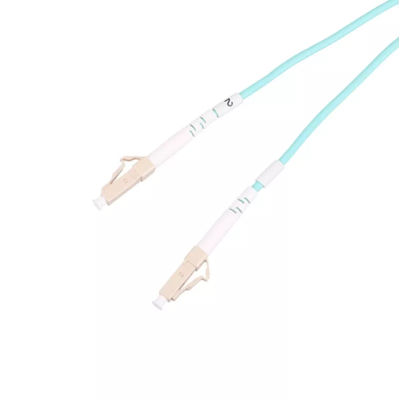 Šviesolaidinis šuoras Extralink LC/UPC – LC/UPC, daugiamodis OM3, dupleksas, 3,0 mm, 3 m