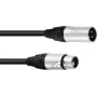 XLR laidas 3 kontaktų PSSO 10 m su Neutrik jungtimis