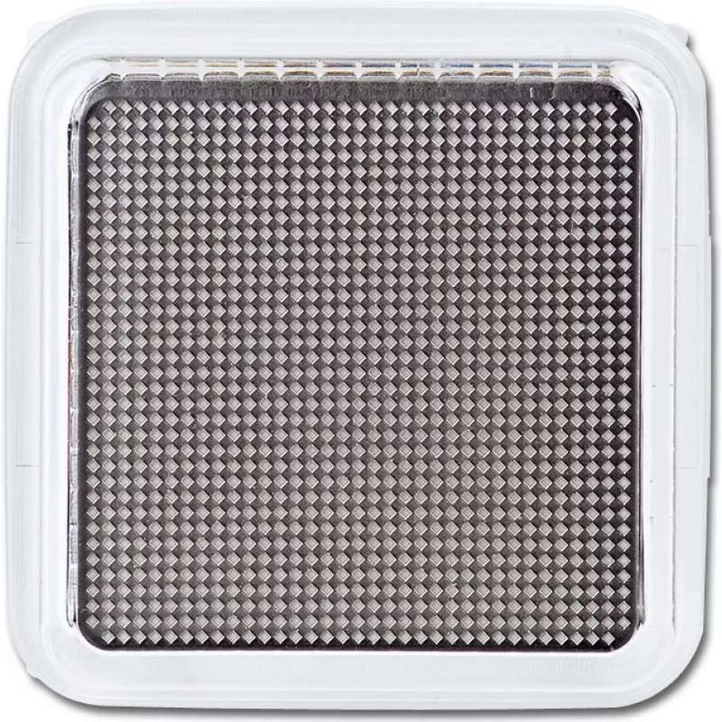 LED sieninis šviestuvas įleidžiamas Busch-Jaeger 2CKA001510A0003 kvadratinis pilkas/ baltas vidaus patalpoms