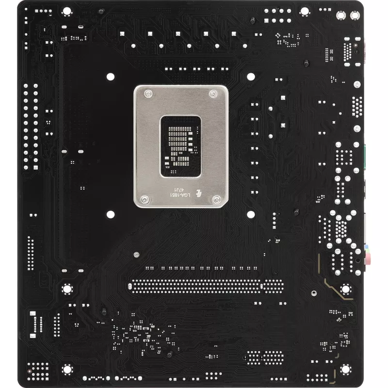 Motininė plokštė ASROCK H810M-X micro ATX Intel H810 LGA 1851 DDR5 2× DIMM 128GB M.2 2.5GbE HDMI DisplayPort