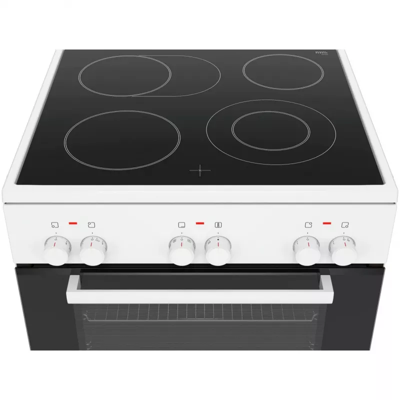 Bosch HKA090220 laisvai pastatoma viryklė Elektrinė Keraminė kaitlentė Balta
