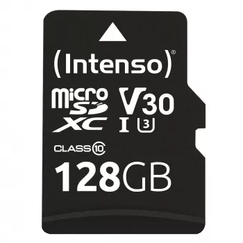 Intenso Professional 128GB microSDXC atminties kortelė, UHS-I, C10, U3, V30
