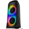 Garsiakalbis SVEN PS-1050, juodas (200W, TWS, Bluetooth, FM, USB, microSD, LED ekranas, 7200mAh)