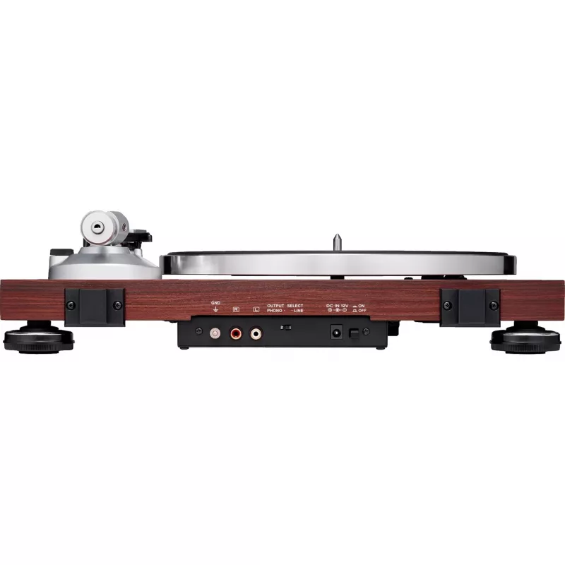 Pavarų variklio garso grotuvas Audio-Technica AT-LPW50BTRW Ruda