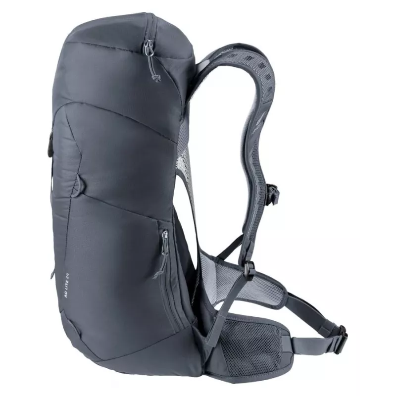 Deuter AC Lite 24 juoda žygio kuprinė, 24 L