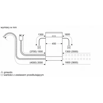 Bosch Serie 2 SPS2HKI42E laisvai pastatomas indaplovė 10 vietų rinkinių