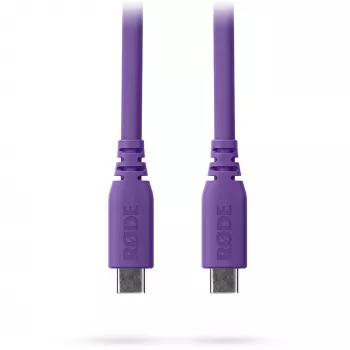 Rode SC27-PU USB-C į USB-C laidas USB 3.2 Gen1, Violetinis (2m, PD)