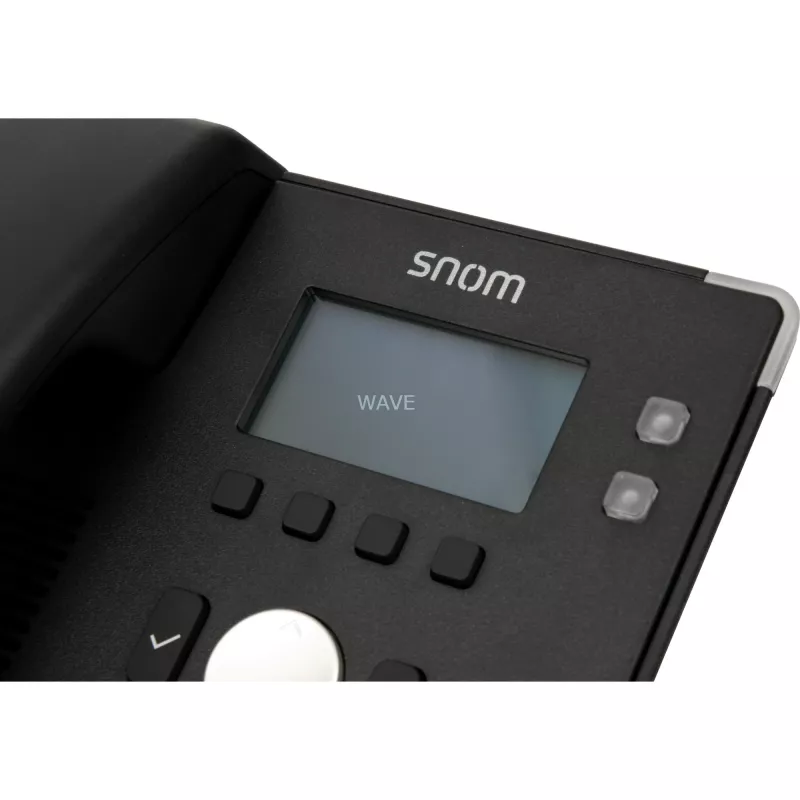 Snom D120 – VoIP telefonas su trijų krypčių skambučiais, SIP, juodas (4361)