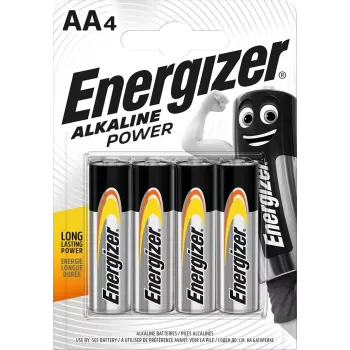 Šarminė AA baterija vienkartinė Energizer Classic 1.5V LR6 — 4 vnt., 50,5×14,5 mm, 23 g