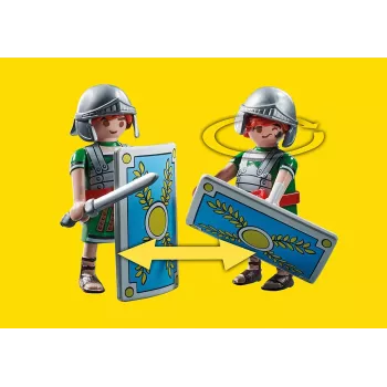 Playmobil 71268 Asterix: Edifis ir mūšis prie rūmų – veikiantis romėnų katapultas