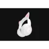 Belaidės žaidimų ausinės su Bluetooth Razer Kraken Kitty V2 BT White, THX Spatial Audio, RGB apšvietimas