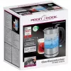 ProfiCook PC-WKS 1228 G elektrinis virdulys 0,5 L 1100 W Nerūdijantis plienas, Skaidrus