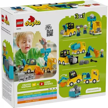 LEGO DUPLO 10475 3 viename statybinės transporto priemonės