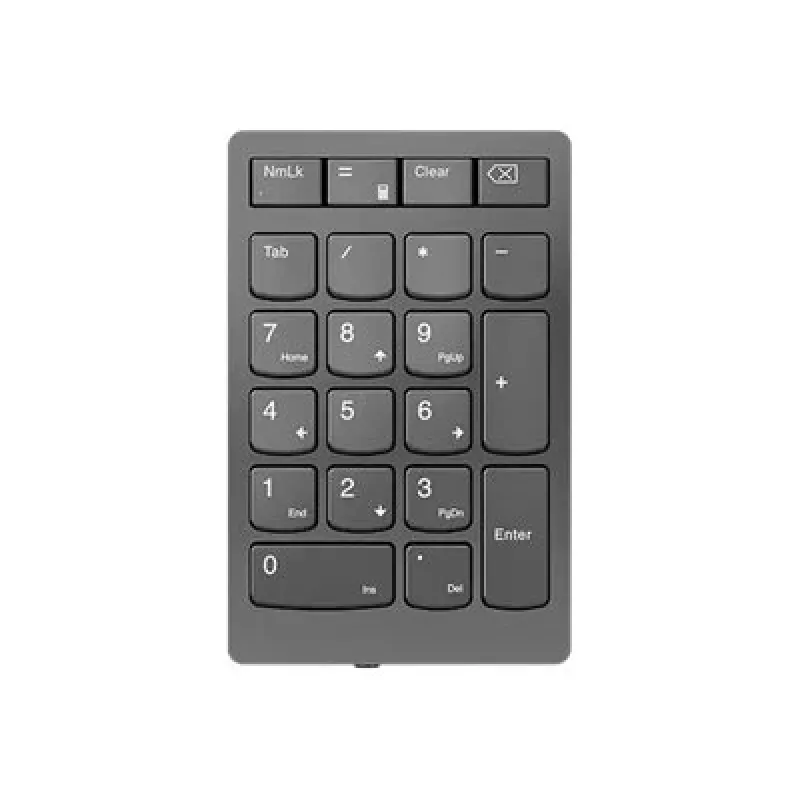 Lenovo 4Y41C33791 belaidė skaičių klaviatūra, RF, pilka