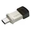 Transcend JetFlash 890 TS128GJF890S 128GB USB 3.1 (Gen 1) atmintinė su USB Type-C ir Type-A jungtimis