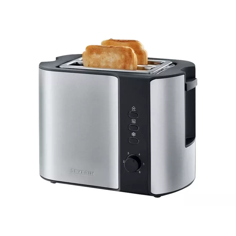 Skrudintuvas Severin 2589 2 griežinėliams 800 W Juodas, Nerūdijantis plienas