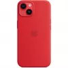 Apple iPhone 14 Silikoninis dėklas su MagSafe, (PRODUCT)RED