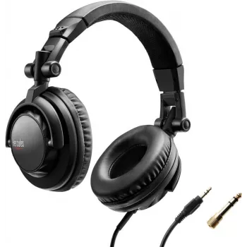 Thrustmaster Hercules HDP DJ45 – ausinės, pilno dydžio, laidinės, 3,5 mm kištukas, triukšmo izoliacija (4780898)