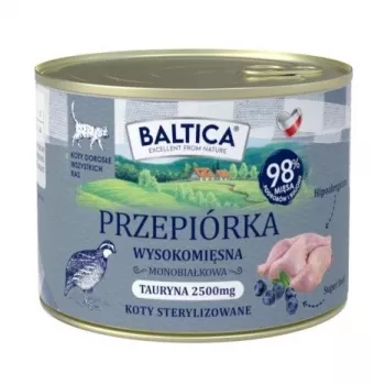 BALTICA regional flavours Putpelė – šlapias ėdalas katėms – 185 g