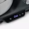 Virtuvinis kombainas Severin KM 3898, 1000 W, 5.5 L, juodas, šlifuotas plienas, sidabrinis